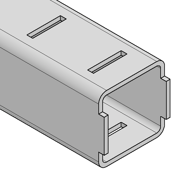 Buislaser insteekverbinding ontwerp